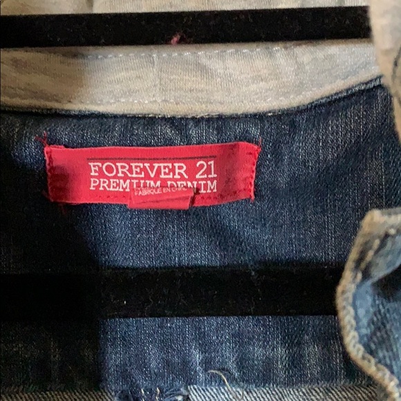 Forever 21 Denim Vest - Picture 2 of 3